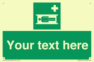 Custom Stretcher Sign